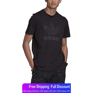 Adidasเสื้อยืดผู้ชาย Adidas Originals Mens Warmup T-Shirt AdidasShort sleeve T-shirts:(q