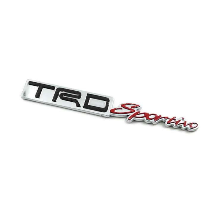 ป้ายโลโก้พลาสติกโครเมี่ยมดำ-แดง-trd-sportivo-ขนาด-16-0x2-0cm-ติดตั้งด้วยเทปกาวสองหน้า-จัดส่งเร็วสินค้าดีมีคุณภาพ