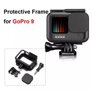 ภาพหน้าปกสินค้าGoPro 10 9 Standard Border Protector Protective Frame Case For Gopro Hero 9 Frame Shell  Action Camera Accessories ที่เกี่ยวข้อง