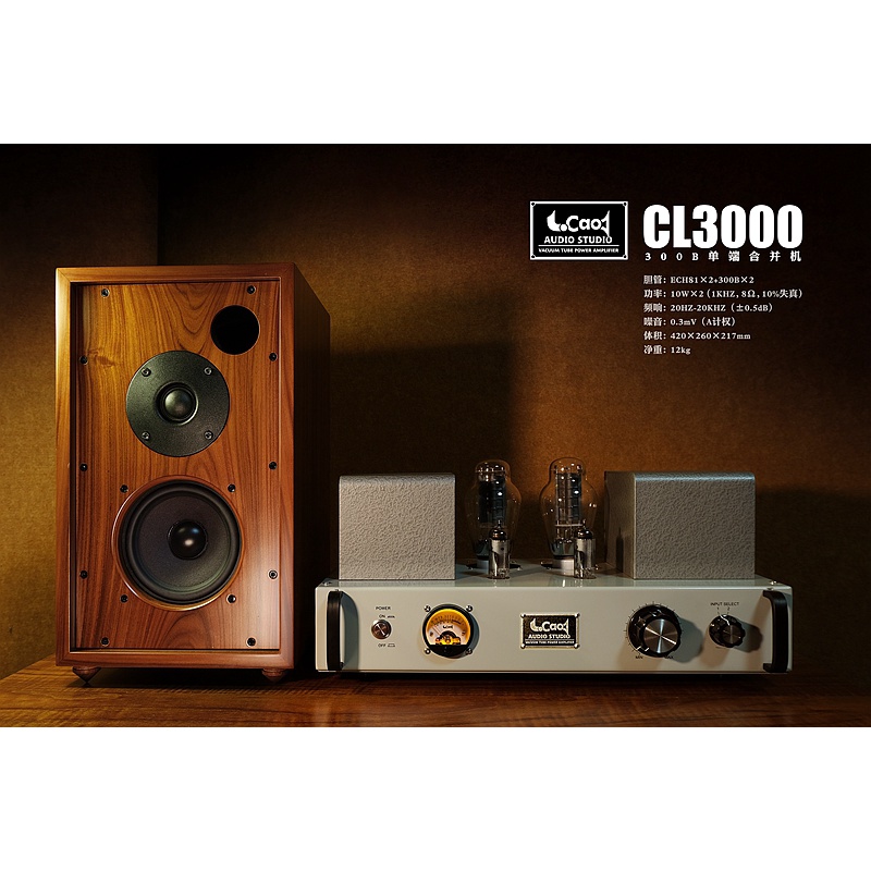 แอมป์หลอด | LCAOaudio - CL3000 | Vacuum Tube 300B - Single End Class A ...