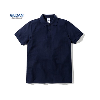 สินค้า Gildan® DryBlend™ Adult Double Piqué Sport Shirt Navy เสื้อโปโล - กรมท่า