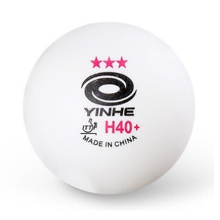ภาพขนาดย่อของภาพหน้าปกสินค้าลูกปิงปองยี่ห้อ YINHE 3 ดาว H40+ ( 6 ลูก ) สีขาว จากร้าน pingponginter_vipha บน Shopee