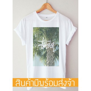 stussy เสื้อยืดผู้ชาย T-shirtสามารถปรับแต่งได้