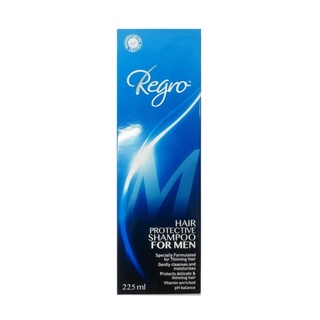 Regro Hair Protective Shampoo For Men รีโกร แชมพู ป้องกัน ผมร่วง สำหรับผู้ชาย ขนาด 225 ml 14630