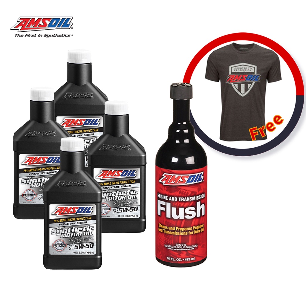 amsoil-signature-series-set-0w-20-0w-30-0w-40-5w-50-และ-5w-30synthetic-motor-oilและ-engine-and-transmission-flush