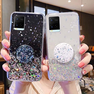 Soft tpu เคส Vivo Y21 y31 2021 Starry sky นิ่มของรุ่น กรณีโทรศัพท์สำหรับ Vivo Y21 นาที พร้อมส่ง