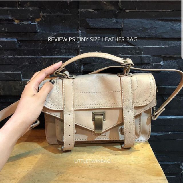 ps-tiny-leather-bag-ทำจากหนังแกะแท้-100-กระเป๋ามือ1