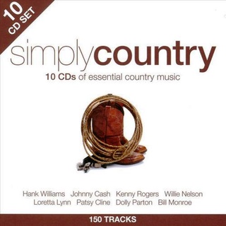 CD MP3 320kbps เพลงสากล รวมเพลงสากล Simply Country 2012 จาก 10CD
