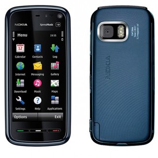 โทรศัพท์มือถือโนเกียปุ่มกด NOKIA 5800 (สีน้ำเงิน) จอ 3.2นิ้ว  3G/4G รุ่นใหม่ 2020