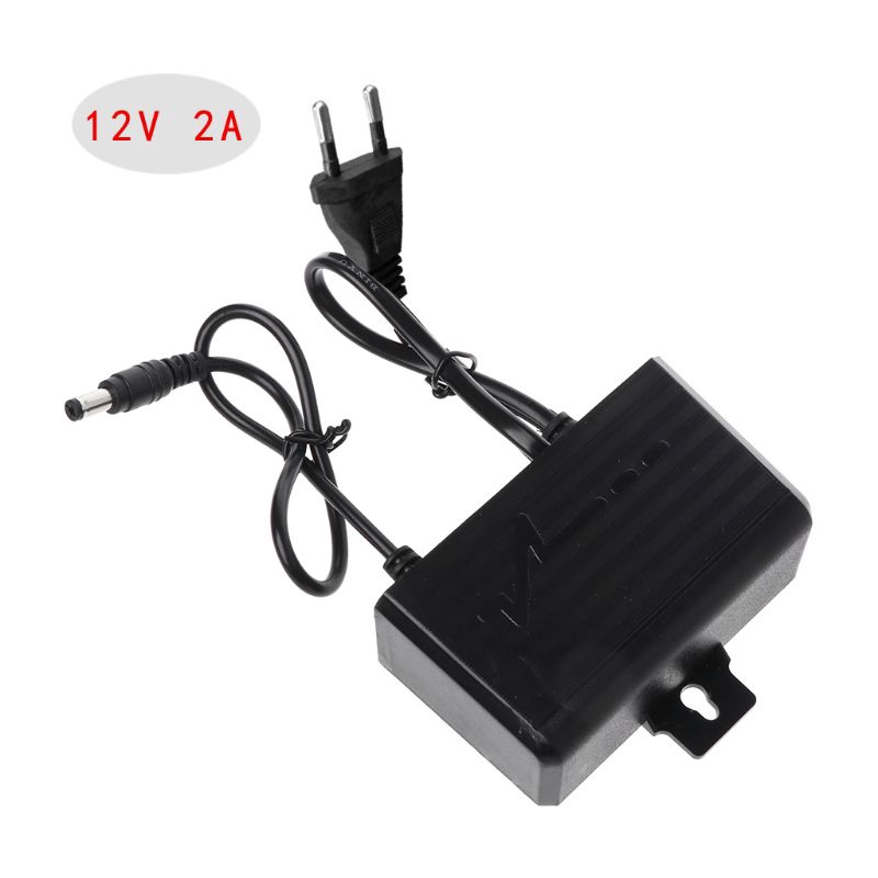 อะแดปเตอร์ชาร์จไฟกันน้ํา-12v-2a-eu-us-plug-สําหรับกล้องวงจรปิด-ccd