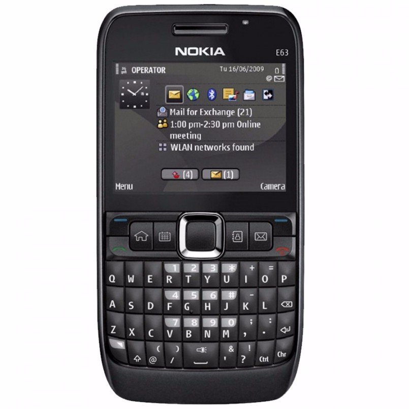 โทรศัพท์มือถือโนเกียปุ่มกด-nokia-e63-สีดำ-3g-4g-รุ่นใหม่2020