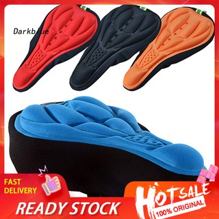 ✽QX✽Silicone Cycling Bicycle Bike Saddle Breathable Gel Cushion Soft Pad Seat Cover