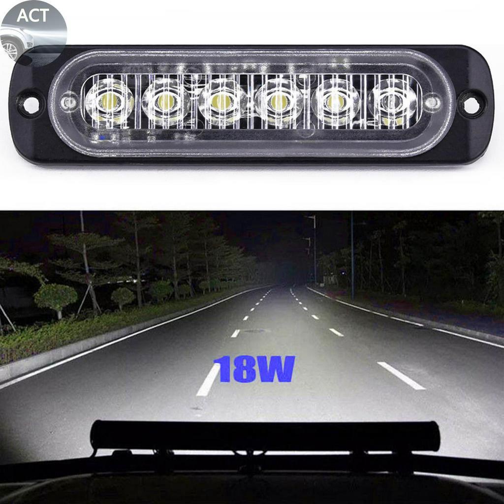 ไฟหน้าไฟตัดหมอก-6-led-drl-สีขาวสําหรับรถยนต์