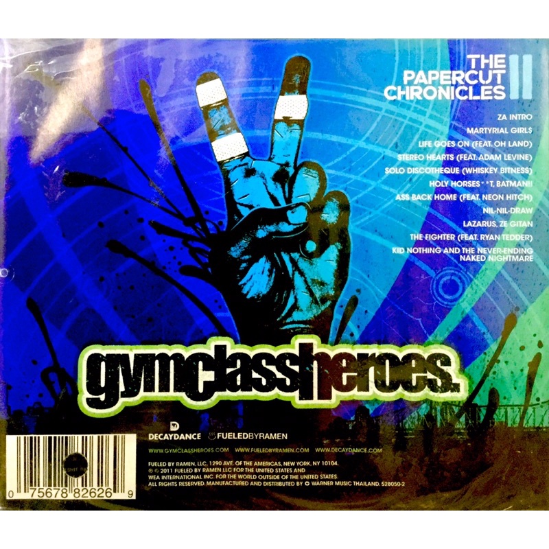 cdเพลงสากล-gymclassheroes-ลิขสิทธิ์แท้-แผ่นใหม่มือ1