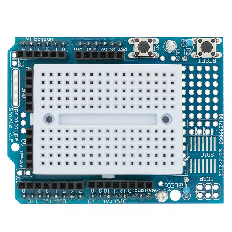 smart-electronics-uno-proto-shield-บอร์ดขยายต้นแบบพร้อม-syb-170-mini-breadboard-สำหรับ-uno-protoshield-diy