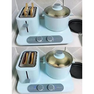 พร้อมส่ง เครื่องปิ้งขนมปัง Smiley Toaster  3 in 1 Donlim รุ่น DL-3405-bigsale