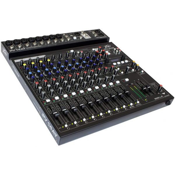 peavey-pv14at-มิกเซอร์-14-channel-analog-mixer-with-auto-tune-pitch-correction-bluetooth-connectivity