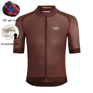 ชุดปั่นจักรยาน Powerband Cycling Jersey Short Sleeves PNS Cycling Top Short  Sleeve Cycling Jersey Shirt MTB Bike Jersey Bib Pants Casual Apparel Breathable