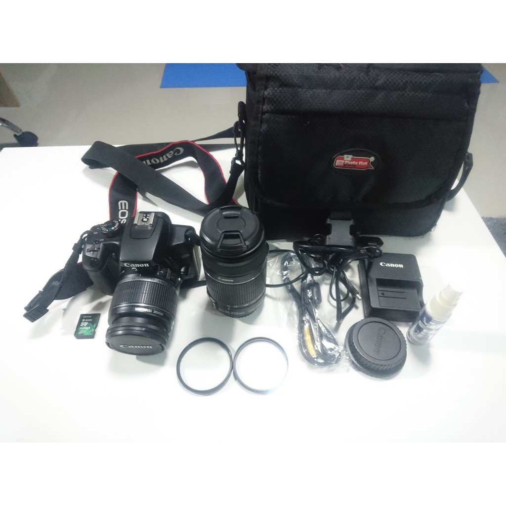 Canon 1000D EFS 18 55 IS EFS 55 250 Mm 2 Shopee 
