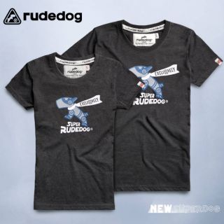 Rudedog เสื้อยืด รุ่น New Super สีท็อปดำ