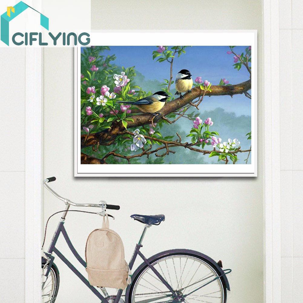 ภาพวาดรูป-ciflying-magpie-ตกแต่งบ้าน