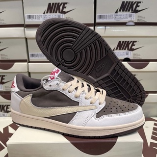 Travis Scott x Air Jordan 1 Low OG SP “Reverse Mocha” งานคุณภาพ (อุปกรณ์ครบ) ✅สินค้าพร้อมส่ง