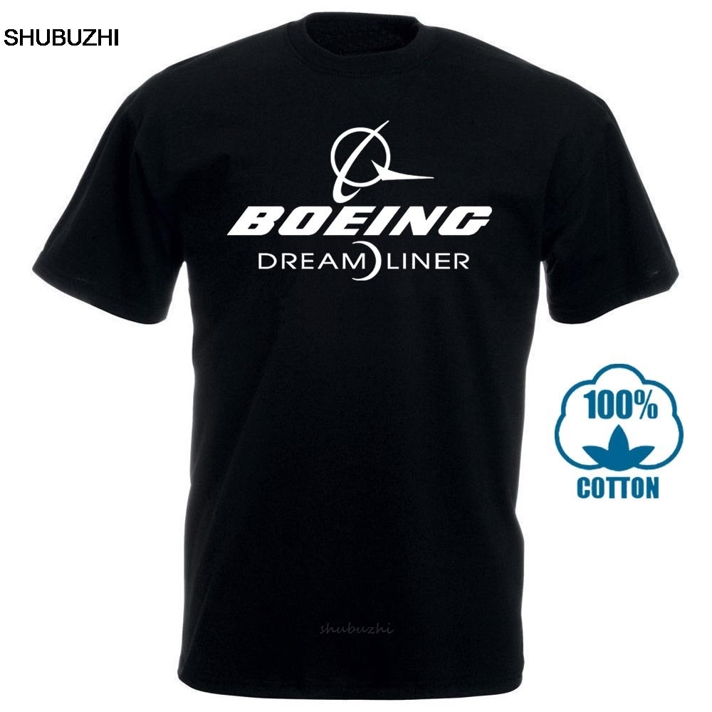 เสื้อยืดแขนสั้นพิมพ์ลาย-boeing-787-boeing-787-dreamliner-แฟชั่นฤดูร้อน