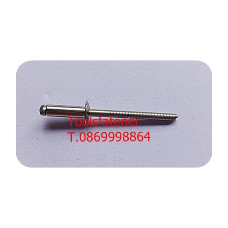 ภาพหน้าปกสินค้าWashen Blind Rivet รุ่น BB4810 รีเวทย้ำสแตนเลสทั้งตัว ขนาด 4.8 X 10 mm (6 - 3) (3/16 X 3/8) 20 ตัว / ชุด จากร้าน toolsfatener บน Shopee