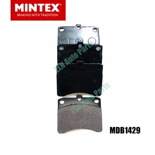 Mintex ผ้าเบรคหน้า (ของอังกฤษ) (brake pad) DAIHATSU Mira ปี 1990