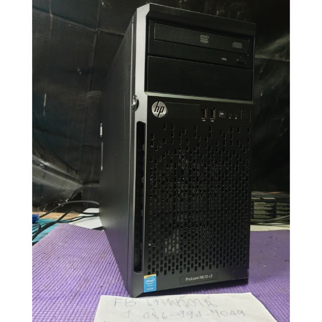 HP ProLiant ML10 V2 Tower Server System Xeon E31220v3 GHz