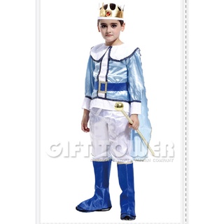 ภาพหน้าปกสินค้าชุดเจ้าชายสีฟ้า ชุดพระราชา  ชุดราชา ชุดคิง king เจ้าชาย ราชา พระราชา ชุดแฟนซีเด็ก ที่เกี่ยวข้อง