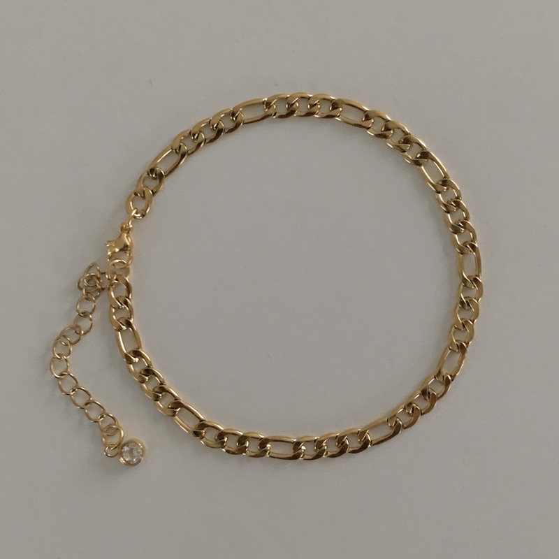 chic-appeal-figaro-chain-anklet-สร้อยข้อเท้าลายคราสสิก-figaro