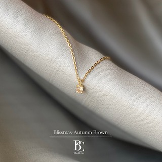 ภาพหน้าปกสินค้าTheB.Co •Blissmas สร้อยคริสตัลชุบทอง14K ที่เกี่ยวข้อง