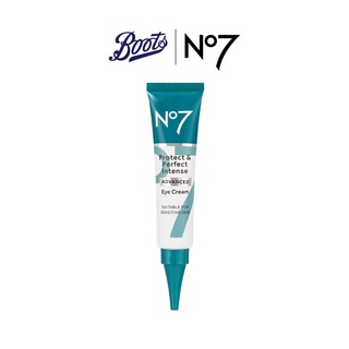 No7 Protect &amp; Perfect Intense Advanced Eye Cream Size 15 ML นัมเบอร์เซเว่น โพรเท็ค แอนด์ เพอร์เฟ็ค อินเทนซ์ แอดวานซ์ อาย ครีม ขนาด 15 มล.