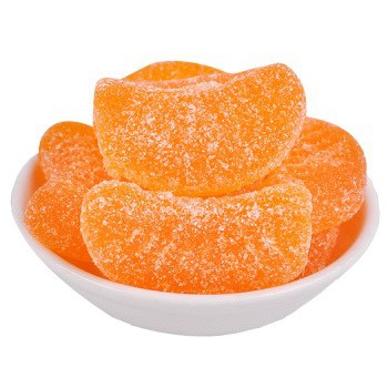 เยลลี่กลีบส้ม-orange-flavor-candy-เยลลี่ส้ม-200g