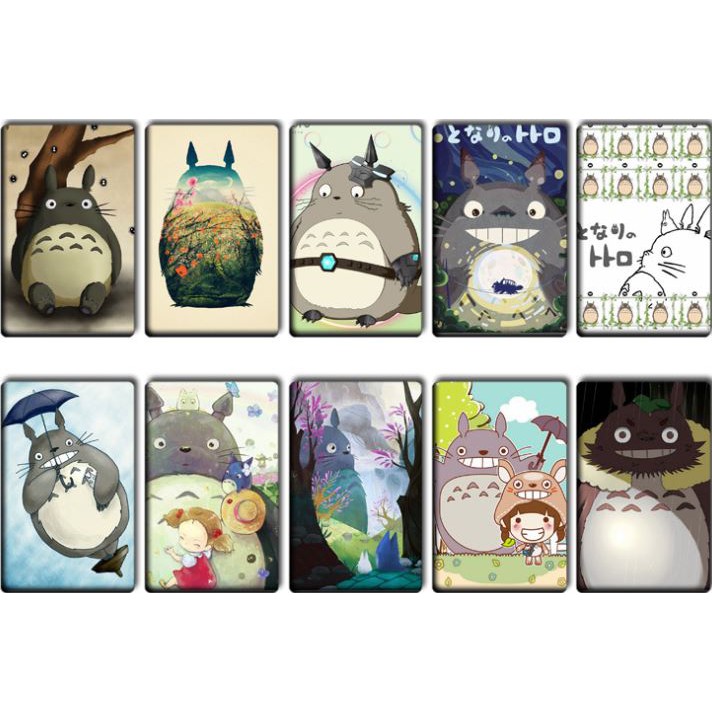 สติ๊กเกอร์ติดบัตร-bts-mrt-คีย์การ์ด-1-totoro