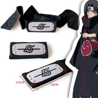 พร้อมส่งในไทย ! ผ้าคาดหน้าผากสัญลักษณ์หมู่บ้านโคโนฮะของอุจิวะ อิทาจิ Uchiha Itachi แสงอุษา Akatsuki จากการ์ตูน Naruto