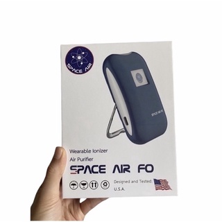 ภาพหน้าปกสินค้าแท้💯%[พร้อมส่ง] เครื่องฟอกอากาศพกพา SPACE AIR FO เครื่องผลิตไอออน เทคโนโลยีโคโรน่าดิสชาร์จ ที่เกี่ยวข้อง