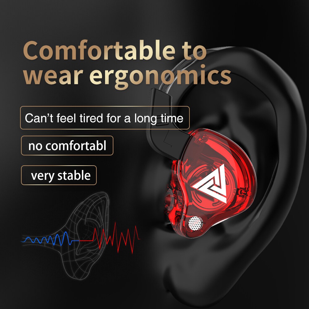 ภาพหน้าปกสินค้าQKZ AK6-Pro หูฟังอินเอียร์ หูฟังแบบมีสาย หูฟังถอดสายได้ Earphone in ear Smalltalk สายยาว 1.2 เมตร หัวเสียบ aux 3.5 มม ไม จากร้าน rougemarket บน Shopee