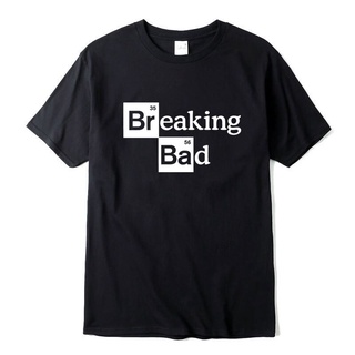 เสื้อยืดแขนสั้นลําลอง คอกลม พิมพ์ลาย Breaking Bad Heisenberg แฟชั่นฤดูร้อน สําหรับผู้ชาย