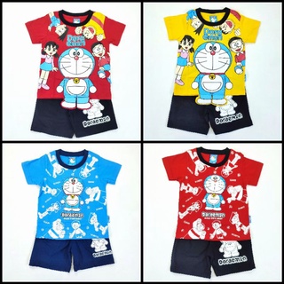 ชุดเด็ก เสื้อ+กางเกง โดเรม่อน Doraemon (ลิขสิทธิ์)