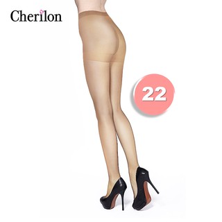 Cherilon ถุงน่องเชอรีล่อน เนื้อลินินเชียร์ สีเนื้อ 22 เนียนบางกระชับ ขาเรียวสวยเป็นธรรมชาติ NSA-PHCBLS-22