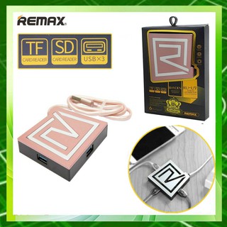 Remax 3 HUB &amp;Card Reader  รุ่น RU-U7 #ของแท้