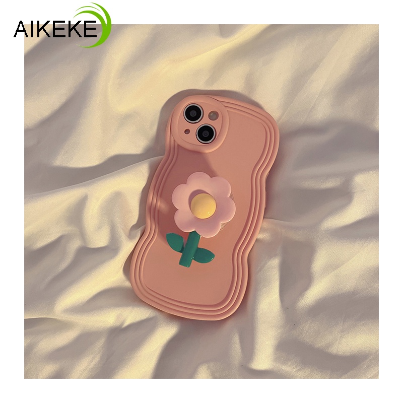 เคสโทรศัพท์มือถือ-ซิลิโคนนิ่ม-ปิดด้านหลัง-ลายดอกไม้-สีแคนดี้-สําหรับ-samsung-galaxy-s21-s20-plus-ultra-s21-s20-s21-fe