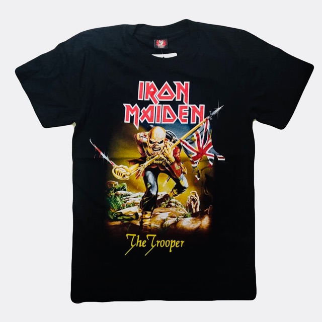 2023-เสื้อวงร็อค-iron-maiden-เนื้อผ้าดี-ซักไม่หด