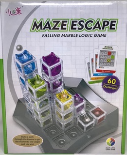 Maze Escape falling marble logic game