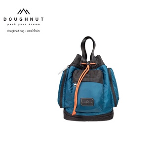 DOUGHNUT BAG : PYRAMID GAMESCAPE SERIES : ฺ DARK TEAL กระเป๋าเป้ (รหัสสินค้า 09347)