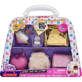 REAL LITTLES | Collectible Micro Handbag Collection Toy | 5 Exclusive Bags | Plus 17 Beauty Surprises Inside! (25266) ลิตเติ้ลจริง | ของสะสม กระเป๋าถือ ของสะสม ขนาดเล็ก | 5 ถุงพิเศษ | ความประหลาดใจความงามภายใน 17 ข้อ! (25266)