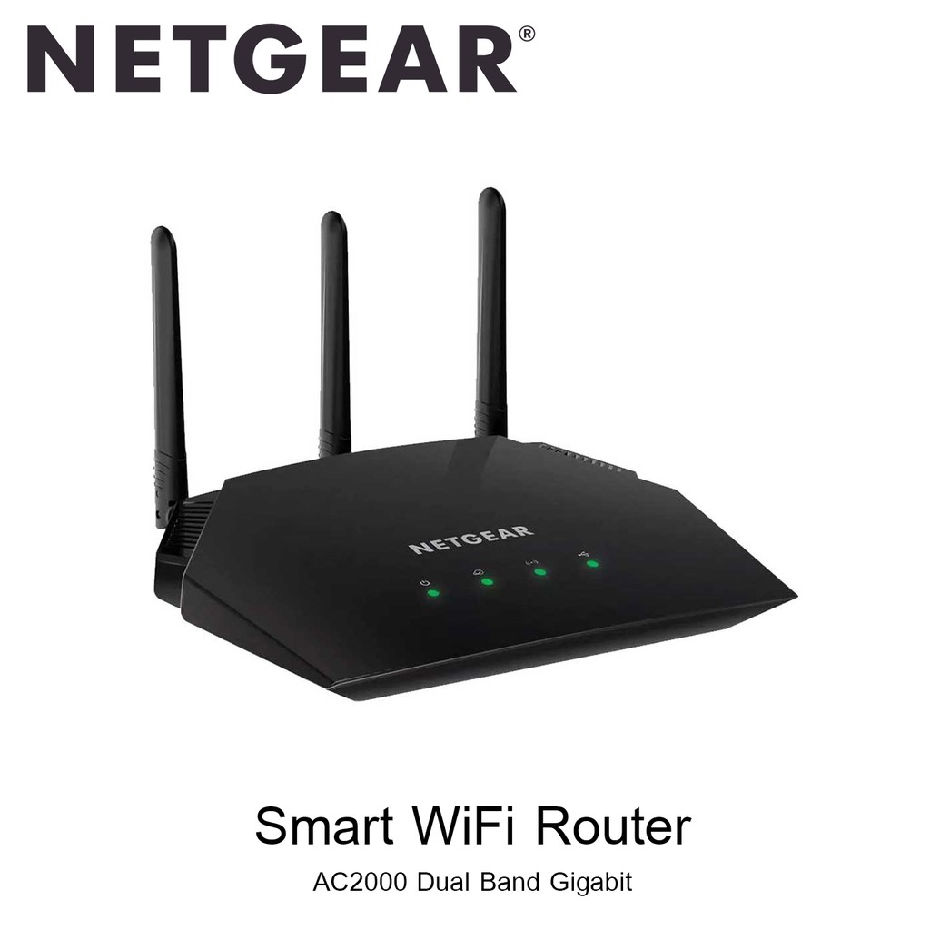 NETGEAR (R6850) เราเตอร์ Dual-Band AC2000 ประกันศูนย์ไทย | Shopee Thailand