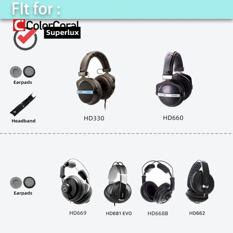 สายคาดศีรษะผ้ากํามะหยี่แบบนุ่มสําหรับ-superlux-hd330-hd662-hd662b-hd660-hd668b-hd669-hd681-evo-hd681b